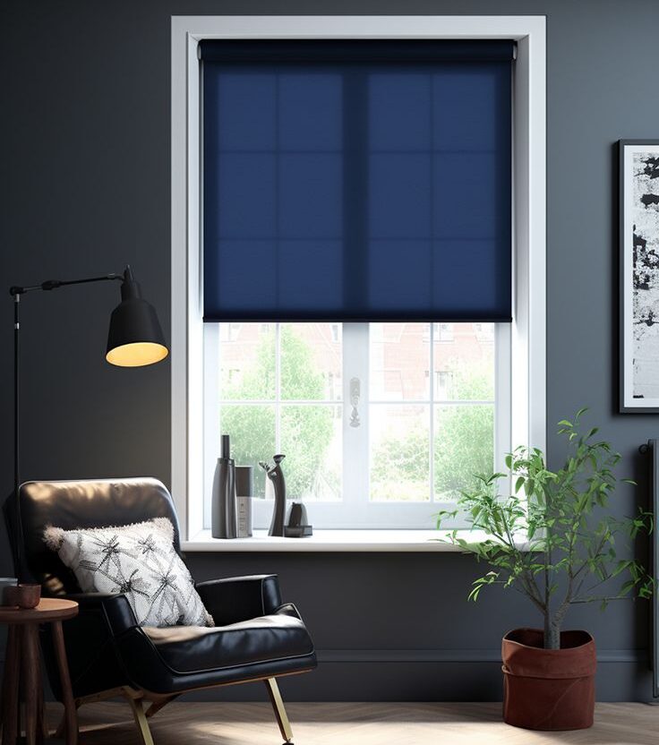 motorized sunscreen blinds