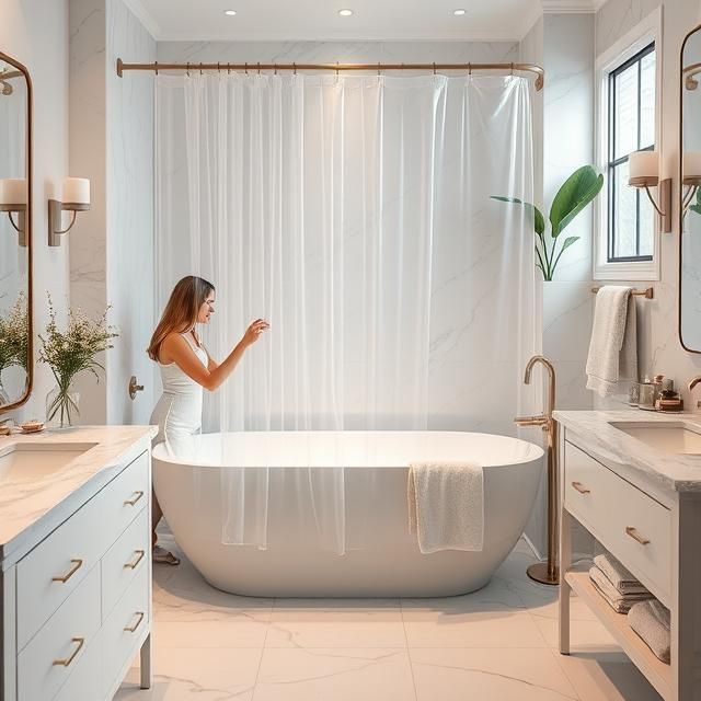 Make a Shower Curtains Durable and Long-Lasting