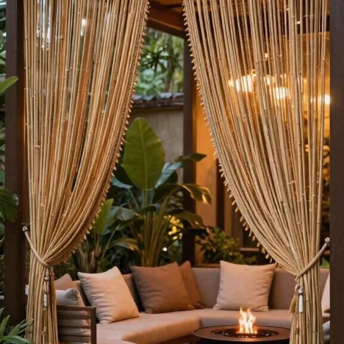 Can Bamboo Beaded Curtains Be Used for Doorways?